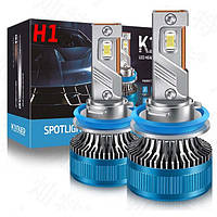 LED лампы автомобильные K10 H1 70W (11600lm 6000K EMC-Драйвер IP68 DC9-24V)