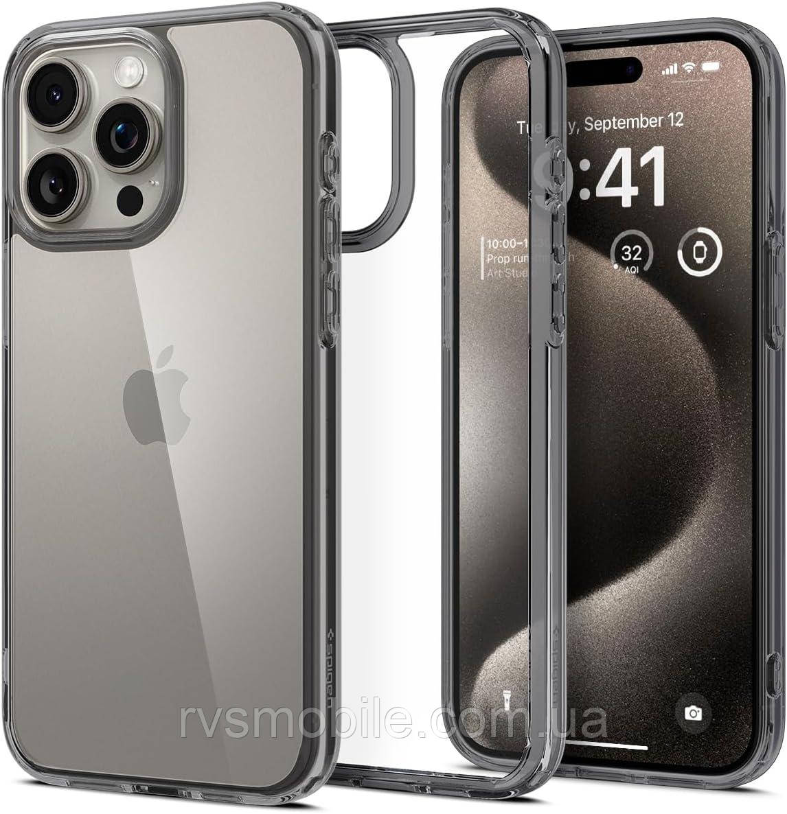 Чохол Spigen для iPhone 15 Pro - Ultra Hybrid, Space Crystal (ACS07213)
