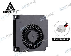 Кулер-равлик GDSTIME GDB5010 5V 0.25A 6000rpm для оргтехніки, безщітковий, турбінного типу, XH2.54-2pin