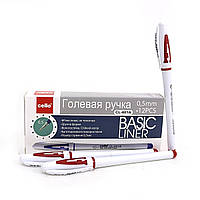 Ручка гель CL "Basic liner" 0,5 mm черв.