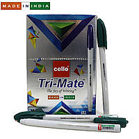 Ручка Cello Original "Tri-mate" 1.0мм зелен. 50/Box