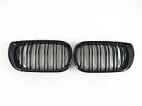 Ноздри на BMW 3 Series E46 2001-2005 год Черные Глянцевые ( Двойные M-Look ) от xata.shop