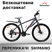 Велосипед SPARK TRACKER черный (колеса - 27.5'', алюминиевая рама - 17'')