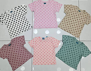 Футболка дитяча "CitCit" 3-7 років. Рубчик