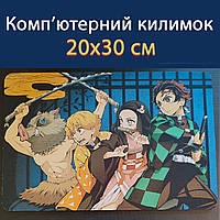 Килимок для миші 20х30 см - "Клинок, який знищує демонів / Kimetsu no Yaiba" (DS)