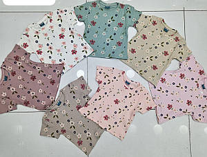 Футболка дитяча "CitCit" 3-7 років. Рубчик