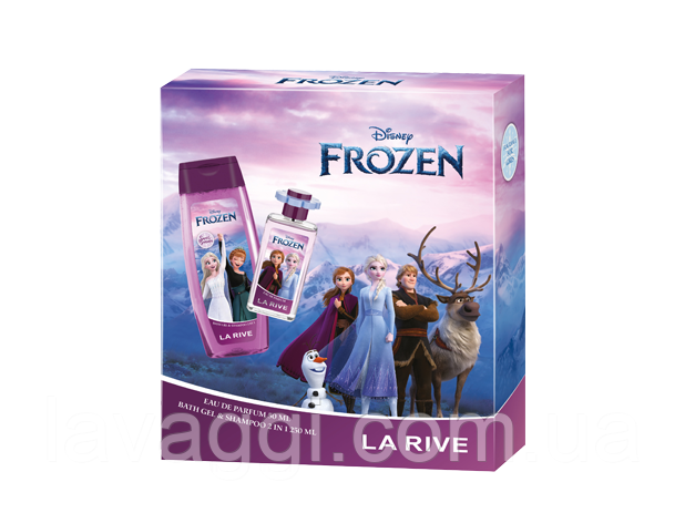 Подарунковий набір для дітей La Rive Frozen (парфумована вода 50 мл + шампунь-гель для душу 250 мл)