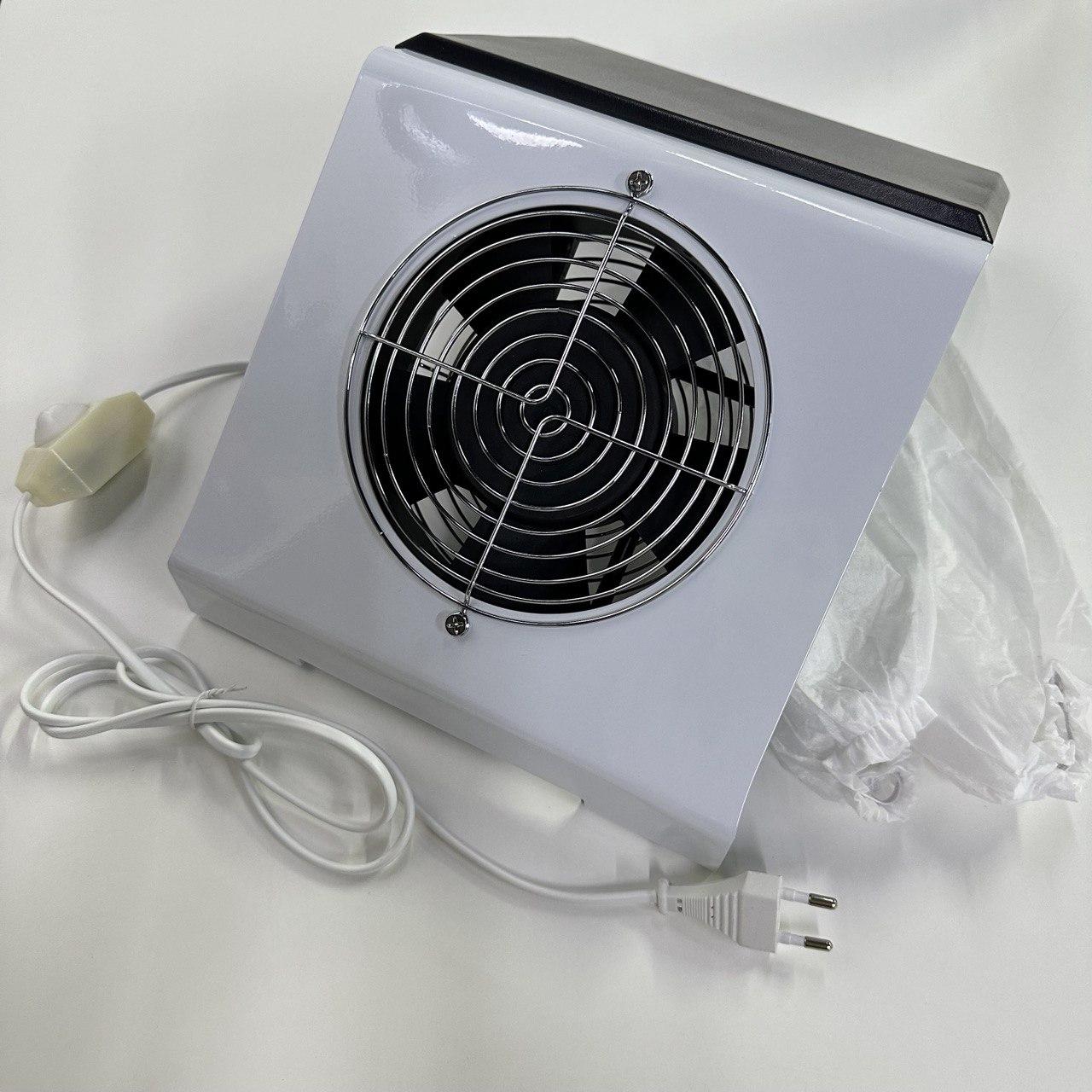 Витяжка для манікюру металева X2 біла