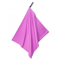 Полотенце спортивное микрофибра Сиреневый 50*90 см, Быстросохнущее полотенце BLIM
