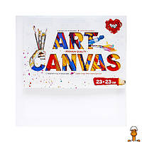 Холст для рисования "art canvas", 23х23 см, детская игрушка, от 5 лет, Danko Toys AC-23х23