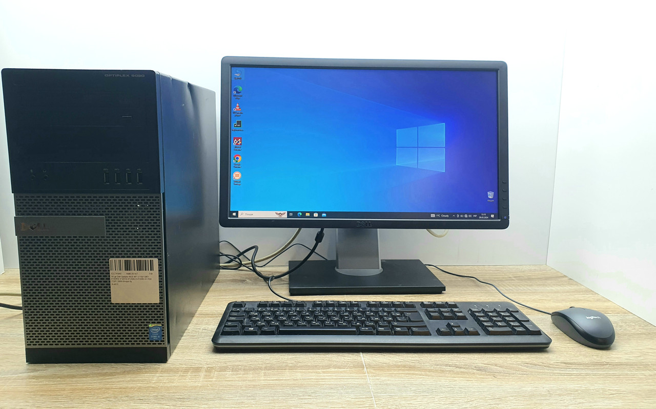 Робоче місце/Комплект: Dell Optiplex 7020 Intel i5-4460/8GB/SSD120GB + Монітор 22"FHD кл1-2 + клав+миша