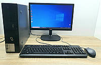 Рабочее место/Комплект: Fujitsu E710 Intel i3-2100/ 4GB/ SSD 120GB + Монитор 19" кл1 + клавиатура и мышь