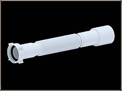 Гофротруба ANI-plast К106 L= (366-776 мм) 1 1/2х40/50 з гайкою