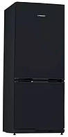 SNAIGE Холодильник с нижн. мороз., 150x60х65, холод.отд.-173л, мороз.отд.-54л, 2дв., A++, ST, черный Zruchno