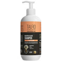 Шампунь для животных Tauro Pro Line Ultra Natural Care Keratin & Gloss 400 мл (TPL63606) - Топ Продаж!