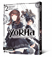 Книга YoRHa. Протокол висадки в Перл-Гарбор. Том 2. Автор - Йоко Таро, Меґуму Сорамічі (Mal'opus)