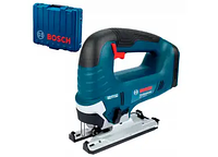 Аккумуляторный лобзик Bosch Professional GST 185-LI без акб в кейсе (Электролобзики и сабельные пилы)