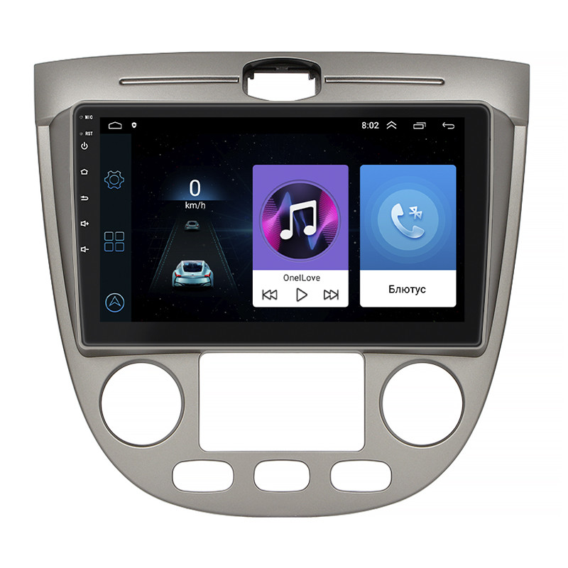 Штатна магнітола Lesko для Chevrolet Nubira Auto AC 2003-2010 екран 9" 1/16Gb Wi-Fi GPS Base Нубіра 10 шт., фото 1