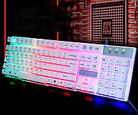 Клавиатура игровая проводная универсальная USB Yelandar AN-T20 RGB USB AOD_390