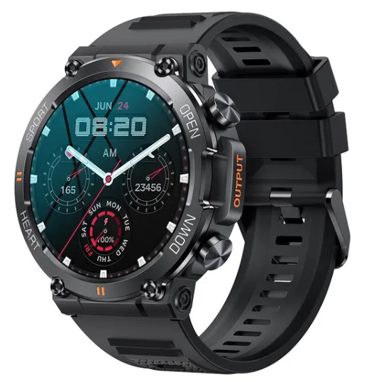 Smart watch k56 тактичні смарт годинники smart watch ,годинники для військових,міцний корпус