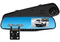 Зеркало с видеорегистратором автомобильное для машины DVR 138 Full HD с камерой заднего вида AOD_741