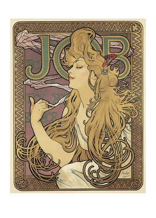 Листівка Alphonse Mucha - Job, 1896, фото 1