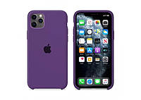 Накладка iPhone 11 Pro, SILICONE CASE фіолетовий