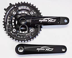 Шатун 26 Suntour XCT Без захисту Алюмінієвий, Розбірний