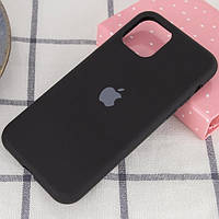 Накладка iPhone 11 Pro Max, SILICONE CASE Чорний