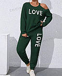 Жіночий прогулянковий костюм LOVE, фото 3