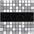 Самоклеюча алюмінієва плитка срібна із чорним мозаїка 300х300х3мм SW-00001825 (D), фото 2