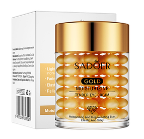 Підтягуючий крем під очі з 24К золотом Sadoer. 60мл.