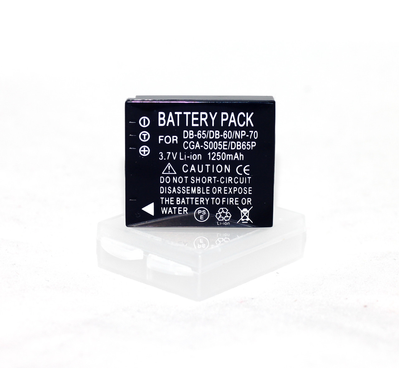 Акумулятор для камер FujiFilm NP-70 (DMW-BCC12, CGA-S005E, BP-DC4, D-LI106, DB-60, IA-BH125C - аналог 1250ma