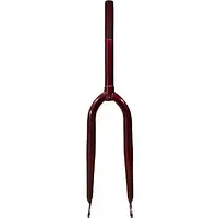 Вилка 20" сталева шток 1" Червона