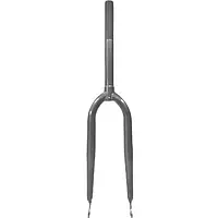 Вилка 20" сталева шток 1" Сіра