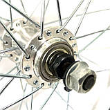 Колесо переднє в зборі MOROVANS 26" 36Н V-brake MTB промпідшипник, фото 2