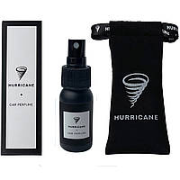 Автомобильный парфюм ароматизатор Hurricane Black Спрей