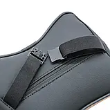 Подушки для шиї на підголівник (2 шт.) чисті Elegant регульовані, велюр Сірі, фото 4