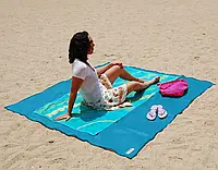 Коврик для пляжа Подстилка пляжная Антипесок 200*200 см