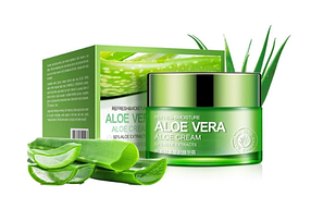 Крем для обличчя BIOAQUA Aloe Vera 92% заспокійливий та зволожуючий, 50 г.