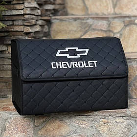 Органайзер складний для багажника авто 50*30 см в чорному кольорі Chevrolet 50 см