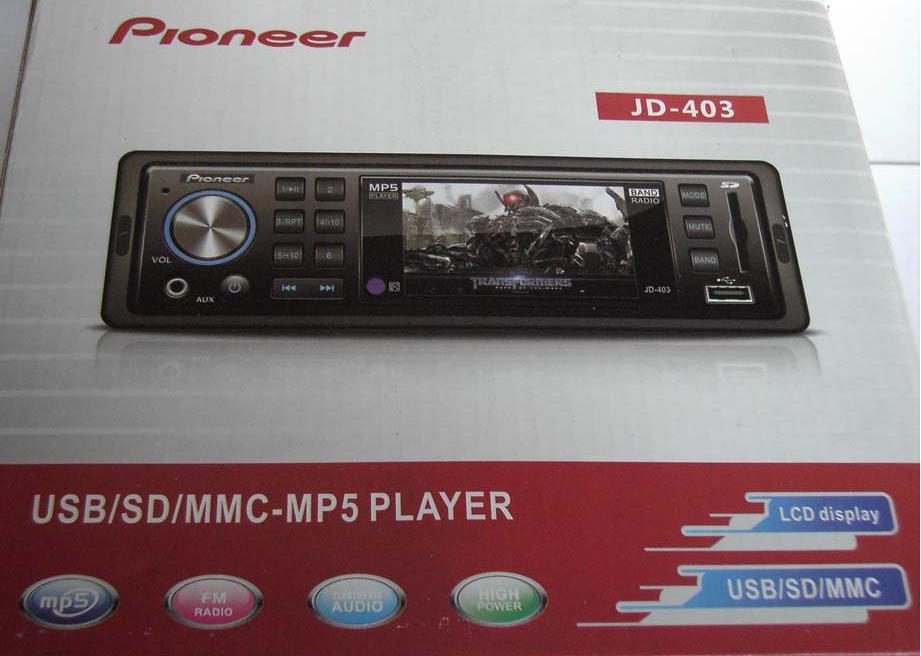 Магнитола автомобильная автомагнитола в машину JD405 3"Video экран+USB+SD AOD_1092 - фото 6 - id-p2154039290
