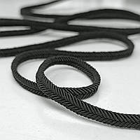 Сутажний шнур преміум 3мм, чорний