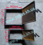 Дверцята печені чавунні комплекти, барбекю, мангал, печі, грубу, фото 2