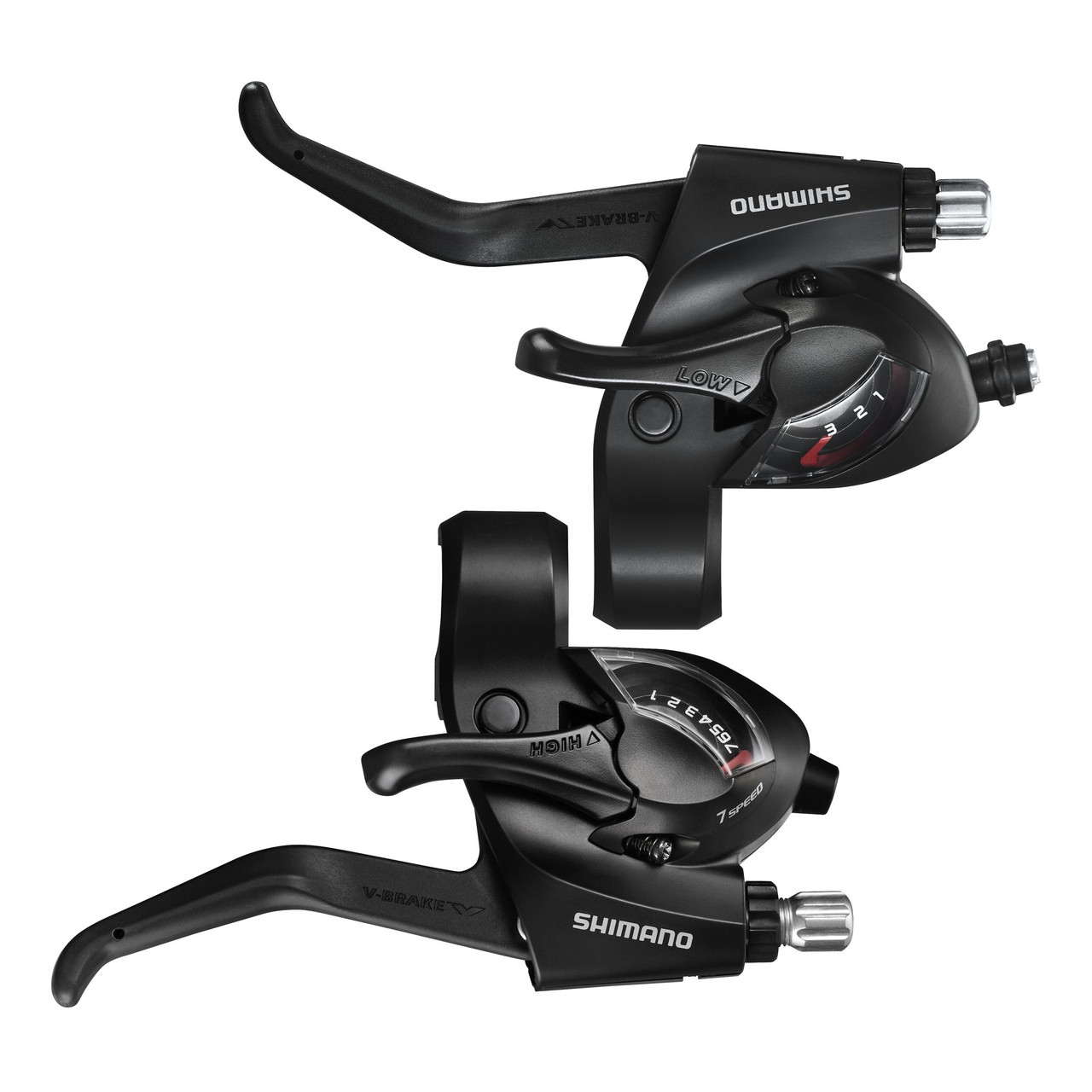 Комплект моноблоків Shimano Tourney ST-EF41, 3х7 ск., фото 1