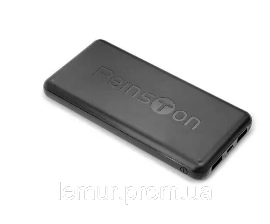 Powerbank / Внешний аккумулятор / повербанк / Powerbank Reinston 10000 mAh EPB025 черный - фото 1 - id-p2154064610