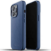 Накладка iPhone 13 Pro Max, MUJJO Leather Blue