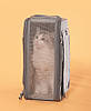 Рюкзак - сумка 2 в 1 переноска для котів та собак 45х34х25 CosmoPet CP-43 Gray, фото 10