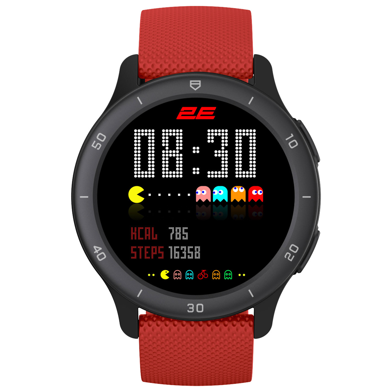 Smart Watch 2E Motion GT2 47mm black/red UA