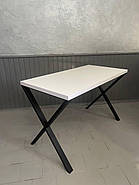 Стіл письмовий у стилі лофт "Серія 11" обідній стіл, фото 4
